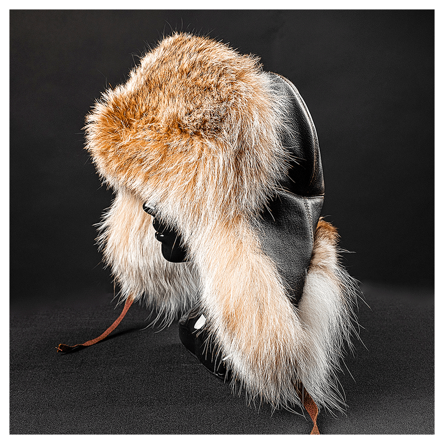 Малахай из меха «Малахай Рысь»