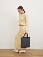 ШОППЕР БОЛЬШОЙ ЧЕРНЫЙ|ГРАФИТ|Т.КОРИЧНЕВЫЙ