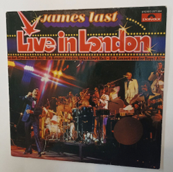 Винтажная виниловая пластинка LP James Last Live In London (Germany 1978)