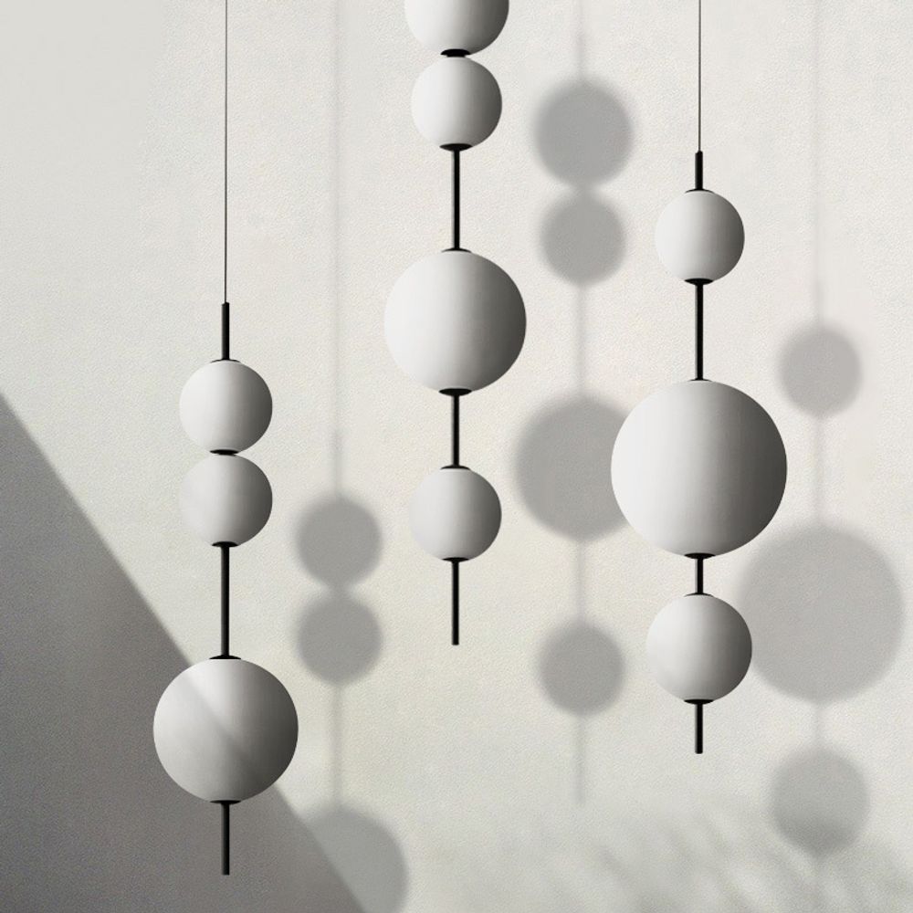 Подвесной светильник White beads Pendant D50