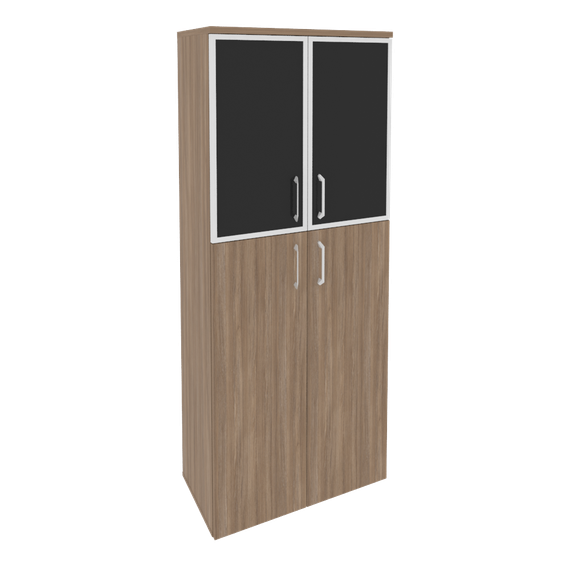 Оникс Шкаф высокий широкий O.ST-1.7 R black  800*420*1977