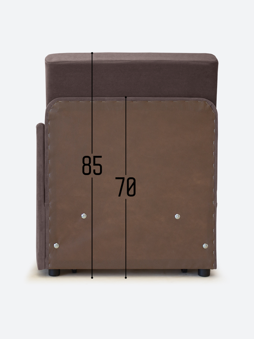 Кресло-кровать "Миник" с левым подлокотником, под левую руку