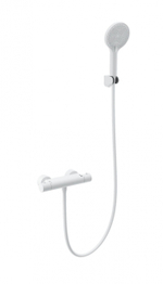 Смеситель для душа с термостатом WONZON & WOGHAND INN 3, Белый матовый (WW-B2003-A-MW)