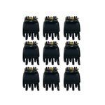 Крабы для волос НАБОР 9 шт., 1,5 см, глянцевый, АССОРТИ, MONTE VITA, 457025