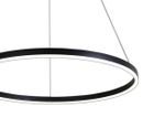 Подвес Тор черный d60 h150 Led 36W (3000K) 2 типа крепления