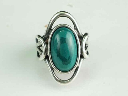 "Маурави" кольцо в серебряном покрытии из коллекции "Самоцветы" от Jenavi