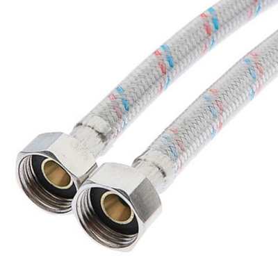 Гибкая подводка для воды (нейлон + ПВХ) ГГ 1/2" 0,4м