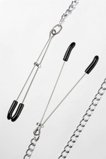 Зажимы на соски «Вилки» на цепочке