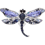 Брошь «KLEVER SHOP», Стрекоза, цвет как на фото, 7*5см (символ Перерождения)