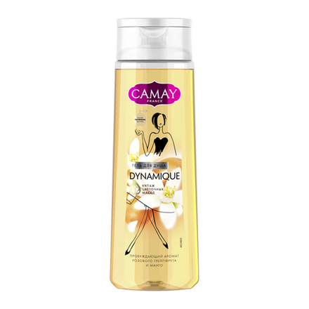 Camay Dynamique Grapefruit Гель для душа Розовый грейпфрут 250 мл