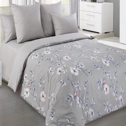 Комплект постельного белья "ВЛ. КАМИЛЛА", перкаль, 100% хлопок.