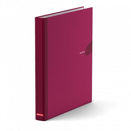 Папка на 4-х кольцах, 35мм, Erich Krause Work Inside, ламинат, бордо