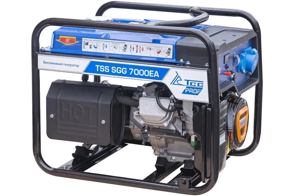 Генератор (7 кВт) TSS SGG 7000EA бензиновый