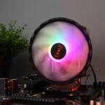 Кулер для CPU TESLA 920RGB V2, 1х120мм, 1600rpm, 3-pin, Al+Cu, серебристый-черный-белый/FRGB, 47CFM, 23дБ, 2-PIPE(прямой контакт), TDP 135Вт, INTEL 1700/1200/115x/775/1366, AMD AM5/AM4/AM3(+)/AM2(+)/FM2(+)/FM1/754/940/939 (TSL-920-RGB-V2)