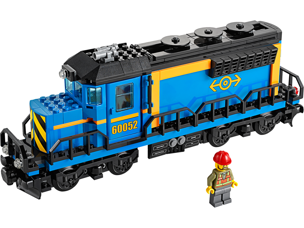 LEGO City: Грузовой поезд 60052 — Cargo Train — Лего Сити Город