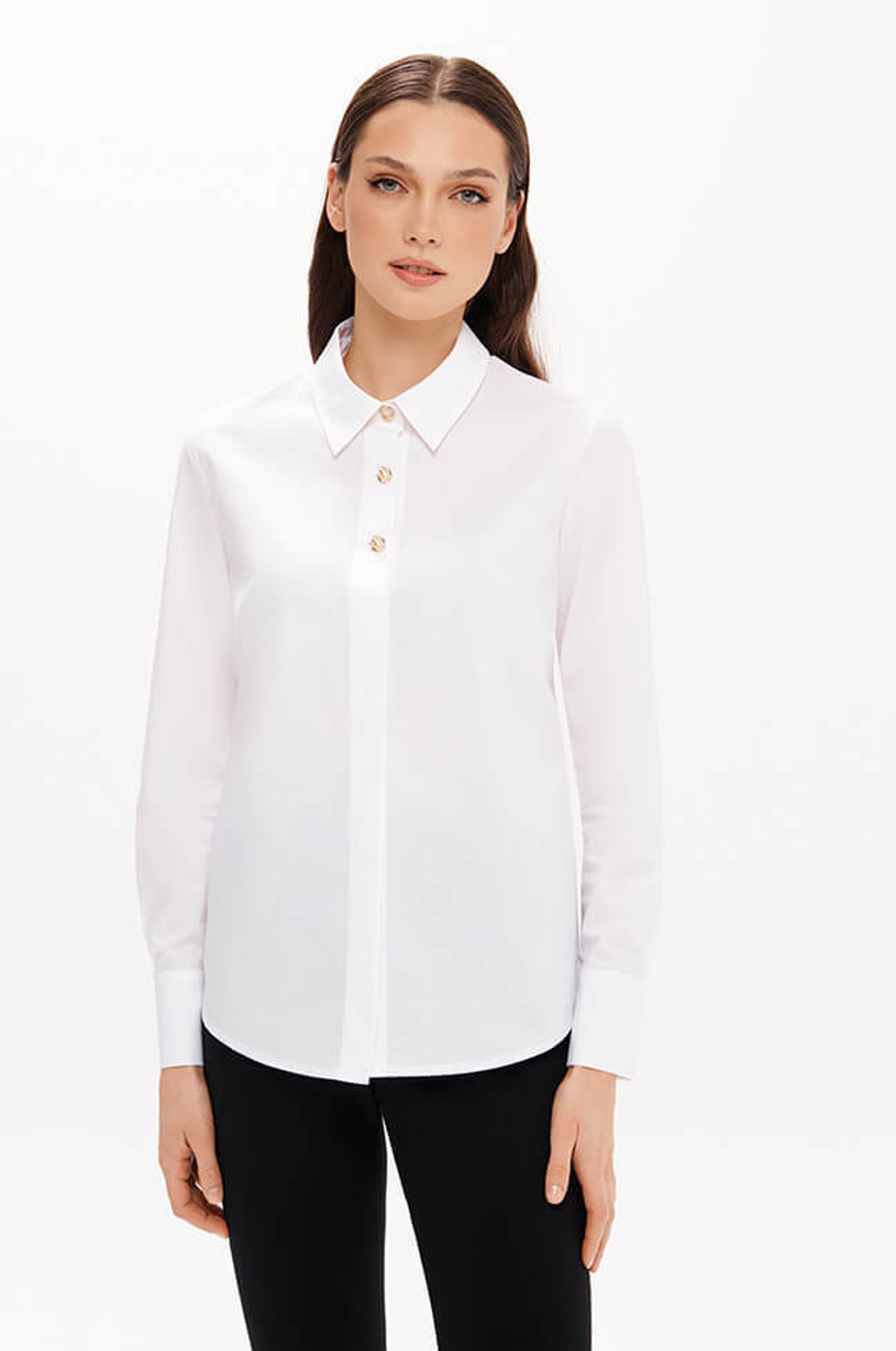 23368 Блузка женская (молочный)