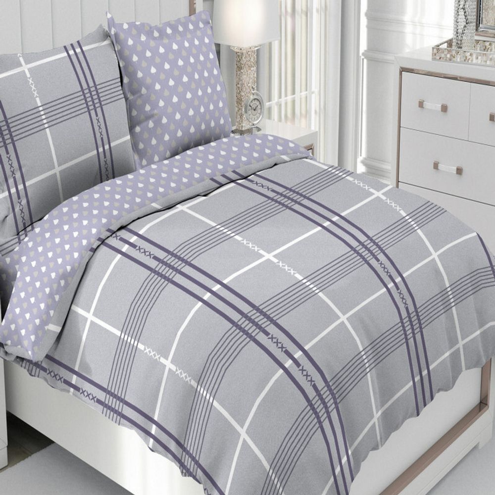 Комплект постельного белья &quot;ВЛ. МАРК&quot;, бязь, 100% хлопок, Россия.