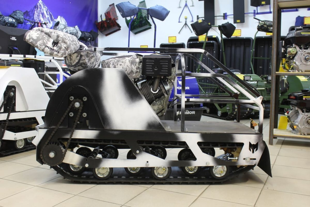 Мотобуксировщик POMOR M-500 K18