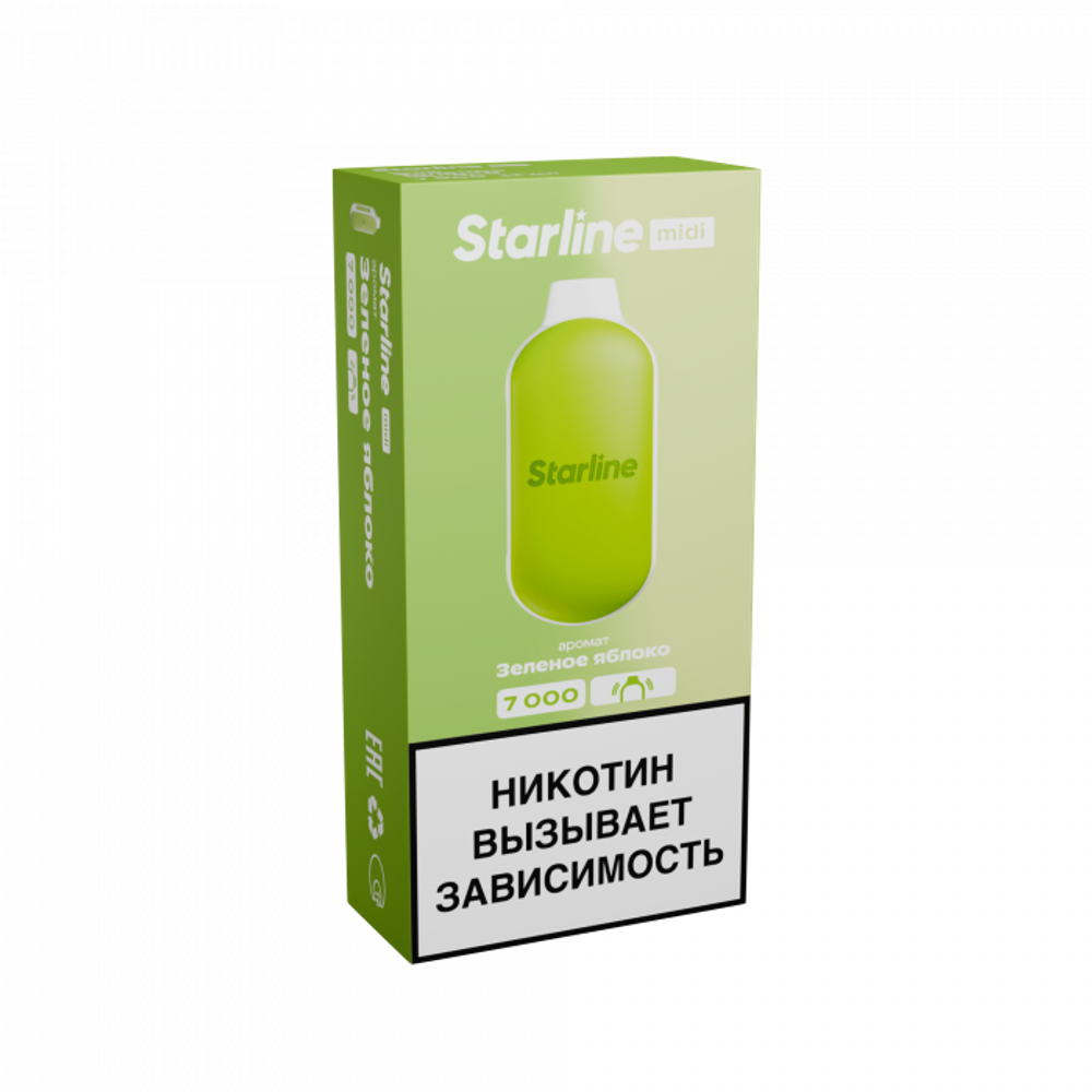 М. Starline midi 7к Зеленое яблоко