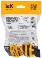 BRITE Аудиорозетка 4-местная РА10-БрКр бежевый IEK