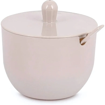 Сахарница с ложкой Джелли 0,39л (бежевый)