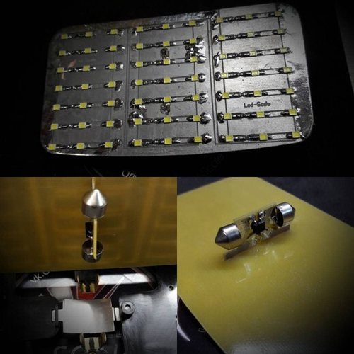 Светодиодная плата в пассажирский плафон - Tucson, Sportage - белый