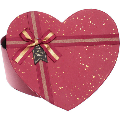 Коробка подарочная «Приятный сюрприз» 27*24*11,5 см, красный