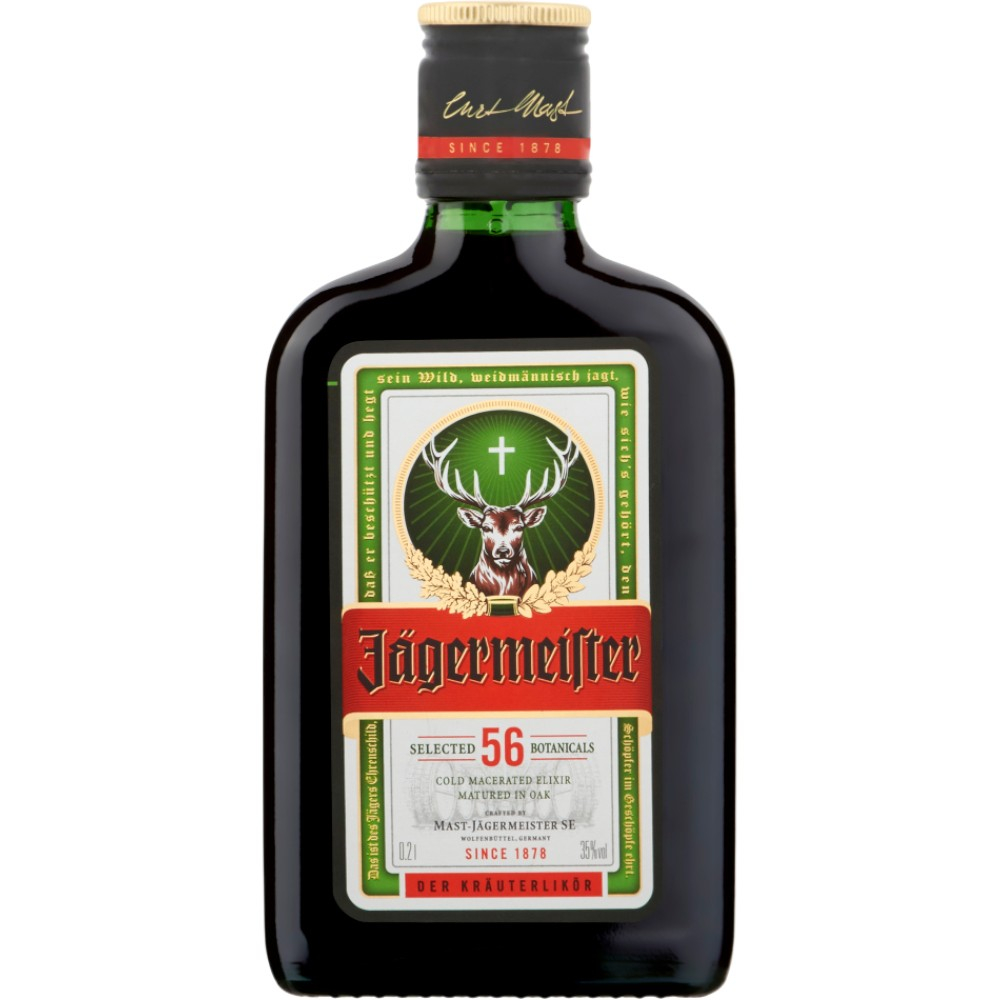 Ликер Jagermeister 0,2 л.