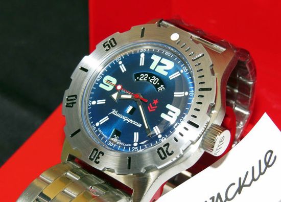 Наручные часы Восток "Командирские К-35" 350604