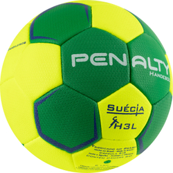 Мяч гандбольный PENALTY HANDEBOL SUECIA H3L ULTRA GRIP 5115602600-U, размер 3, желто-зеленый