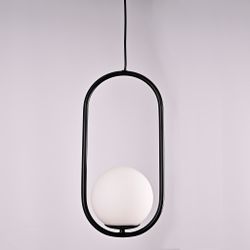 Подвесной Светильник Matthew Mccormick Hoop 40 Black Mila Pendant By Imperiumloft