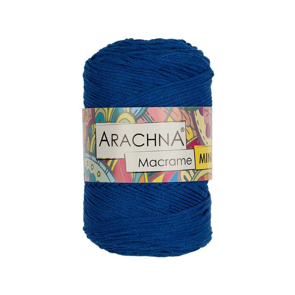 Пряжа Arachna Macrame Mini / уп.4 мот. по 250г, 200м, 11 синий