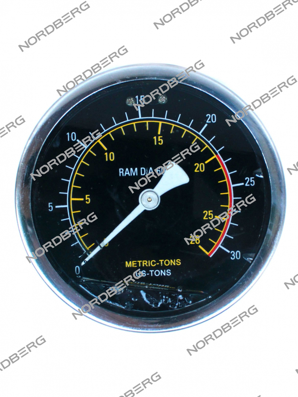 Манометр осевой глицеринонаполненный для пресса N3615F