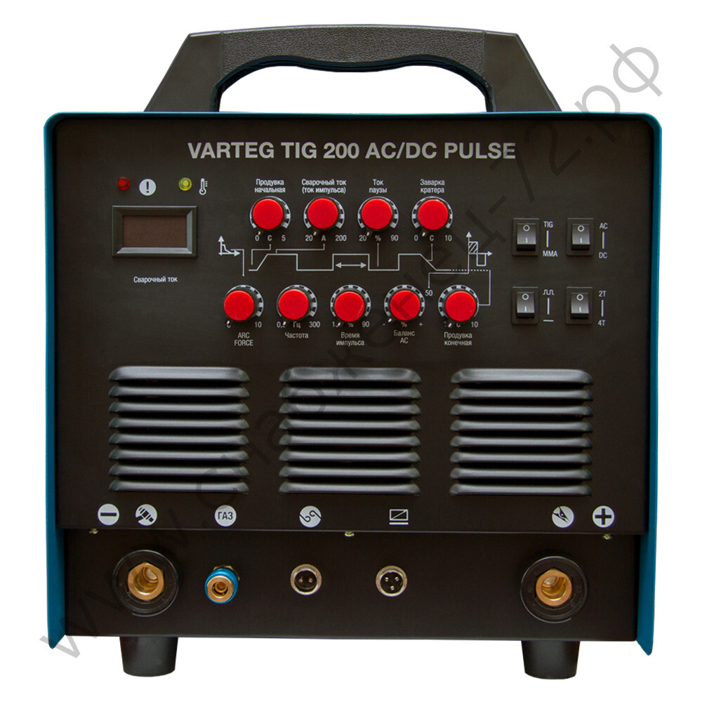 Аппарат аргонодуговой сварки VARTEG TIG 200 AC/DC PULSE