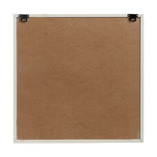 Панно декоративное с эффектом 3d minimalism, с белой рамой, 40х40 см