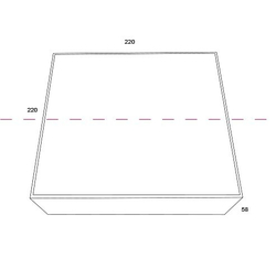 Накладной светильник Maytoni Technical C067CL-L27B3K
