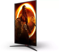 Монитор AOC 27G2SPU Black-Red с поворотом экрана (IPS, 1920x1080, 165Hz, 1 ms, 178°/178°, 250 cd/m, 80M:1, +2xHDMI 1.4, +DisplayPort 1.2, +4xUSB 3.1, +MM)