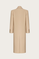 ДВУБОРТНОЕ ПАЛЬТО ИЗ ШЕРСТИ