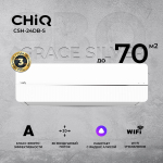 Сплит-система CHIQ Grace Silver CSH-24DB-S, для помещения до 70 кв.м.