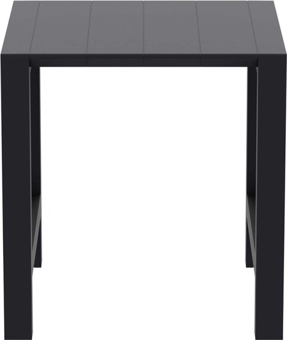 Стол пластиковый барный раздвижной Siesta Contract Vegas Bar, черный