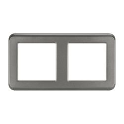 Рамка пластиковая FRM-VERSA-PL-2-GR (Arlight, -) 043780