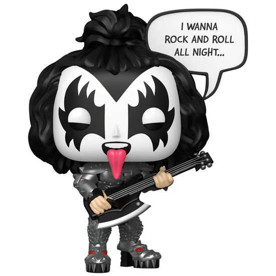 Фигурка Funko POP! Rocks KISS The Demon (R&R All Night) (471) 84124 / Фигурка Фанко ПОП! в виде музыканта группы "Kiss", Джин Симмонс