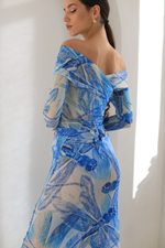 Парео Bip-Bip CAMEROON wings blue P