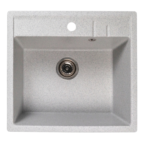 Мойка ML-GMS121 СТАНДАРТ прямоугольная, серый (310), 555*495*190мм