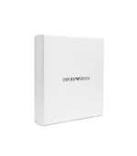 кожаный кошелек + брелок Emporio Armani - черный(Y4R222 Y068E)