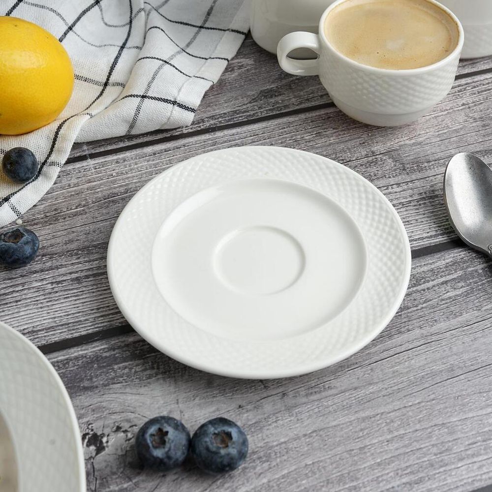 Блюдце d 13 см h1,7 см кофейное для чашки арт. 81221510   Noble [6]