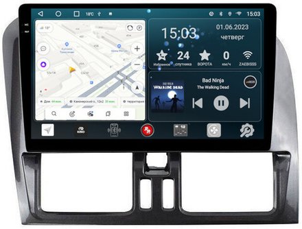 Магнитола для Volvo XC60 2008-2013 - RedPower 360 Android 10, QLED+2K, ТОП процессор, 6Гб+128Гб, CarPlay, SIM-слот