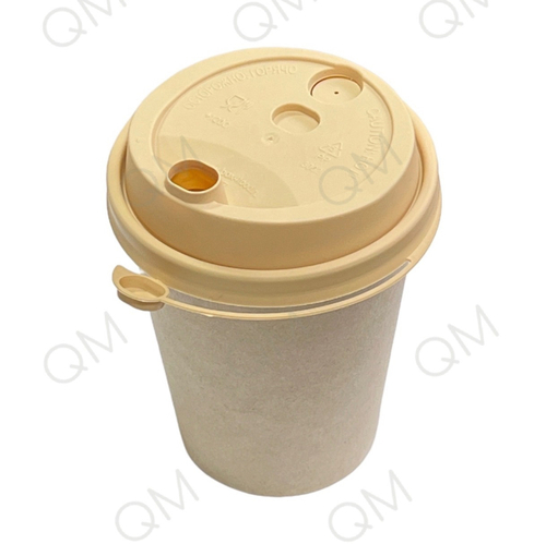 Крышка для стакана 90 мм "Покров. Полимер" с клапаном (крафт) (1000шт/кор)