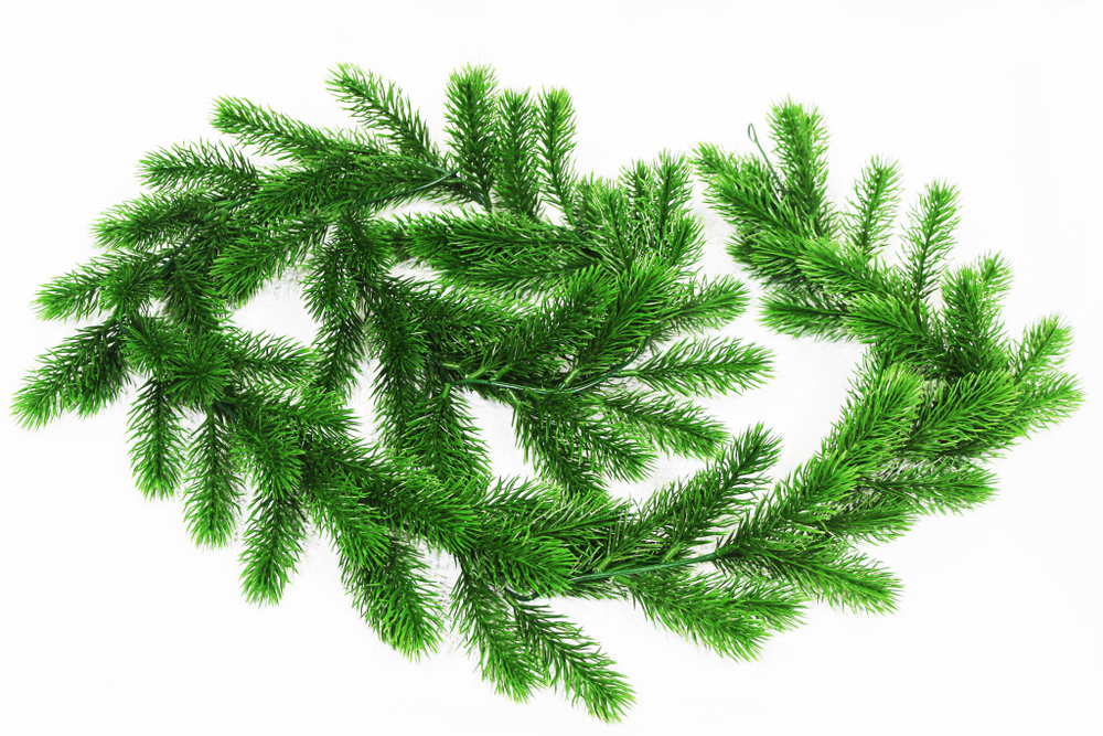 Лиана ёлки (цельная) 1,8 м.
