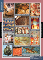 Комплект таблиц "МХК. Всемирная живопись" (25 таблиц)